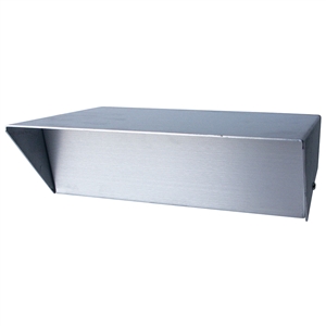 7471 Aluminum Gauge Console - No holes