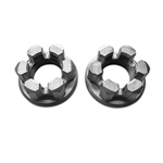 CMI 4340 Nickel-Plated Axle Nuts
