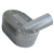 7616 Aluminum Pressure Cover - Left Side, 2" Inlet fits Competition Eliminator w/ CBP Straight Manifolds