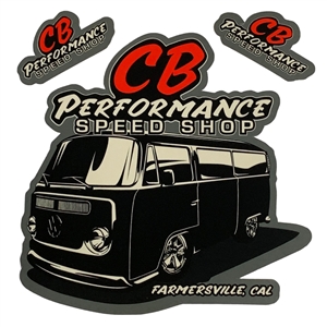 8003 Sticker Pack - CB Performance Speed Shop (Bay Window Bus)