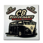 8020 Sticker Pack - CB Performance Speed Shop (Split Window Bus)