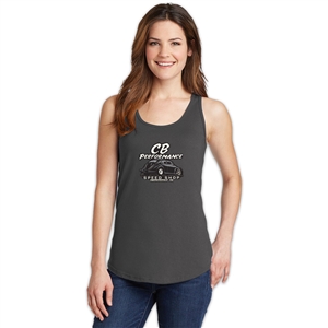 Dark Grey Ladies Tank Top