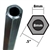 Steel Hex Cross Bar (specify size)