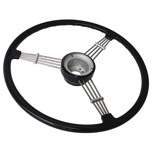 I-235b Flat4 Banjo Steering Wheel (black) 15 1/2"