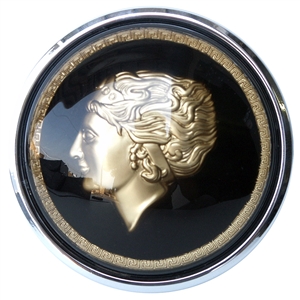 I-246 Steering Wheel - Flat4 Banjo Horn Button - Golden Lady