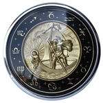 I-246b Steering Wheel - Flat4 Banjo Horn Button - St. Christopher