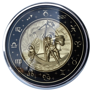 I-246b Steering Wheel - Flat4 Banjo Horn Button - St. Christopher
