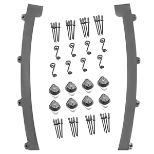 RL355 Dzus Fiberglass Rear Fender Kit