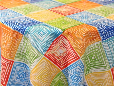 Anteroom Multi Color Custom Print Tablecloths
