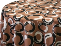 Chocolate Donuts Custom Print Tablecloths