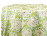 Kabur Centerpiece Green Custom Print Tablecloths