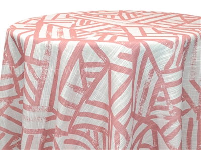 Kraal Dusty Rose Print Tablecloth