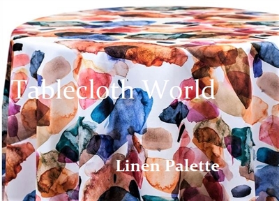 Linen Palette Custom Print Tablecloths