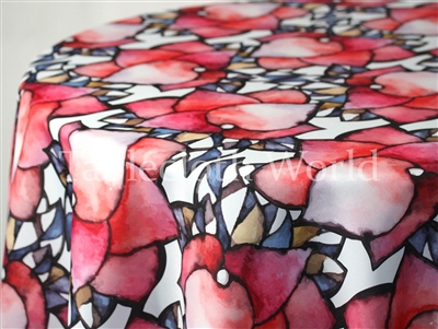 Leaded Window Berry Custom Print Tablecloths