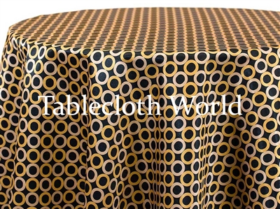 Roundels Sunflower Custom Print Tablecloths