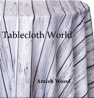 Amish Wood Custom Print Tablecloths