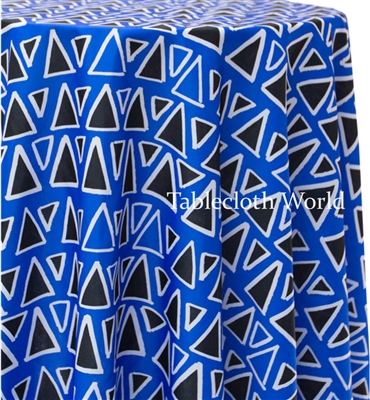 Blue Dragon Print Pattern Tablecloths