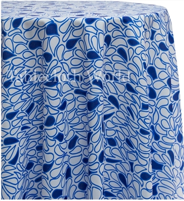 Blue Partridge Custom Print Pattern Tablecloths