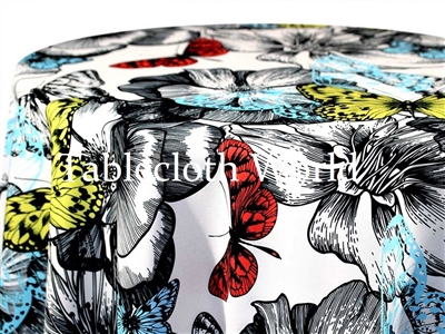 Butterfly Print Tablecloths