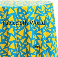 Chips Custom Print Tablecloths