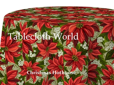 Christmas Hothouse Custom Print Tablecloths