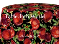 Christmas Orbs Custom Print Tablecloths
