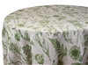 Flax Garden Floral Print Tablecloths