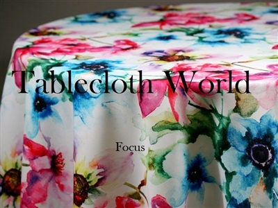 Custom Print Pattern Tablecloths