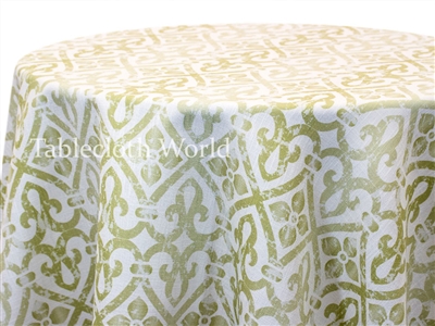 Garocco Green Custom Print Tablecloths