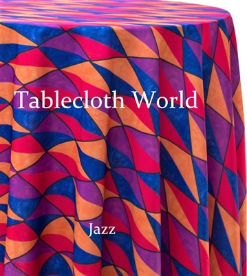 Jazz Custom Print Tablecloths