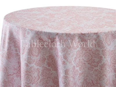 Marbella Damask Custom Print Tablecloths