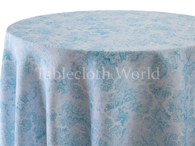 Marbella Damask Custom Print Tablecloths