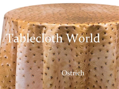 Ostrich Print Tablecloths