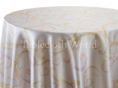 Volute Custom Print Tablecloths