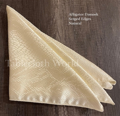 Napkins Alligator Damask