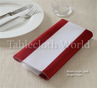 Broad Stripe Napkins