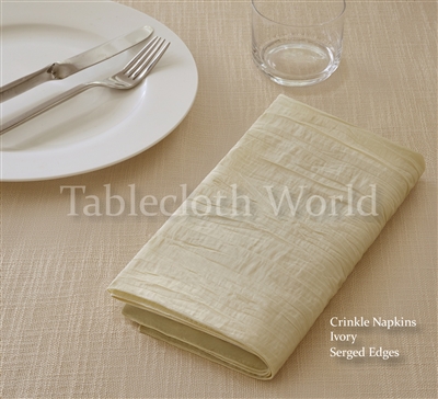 Crinkle Napkins