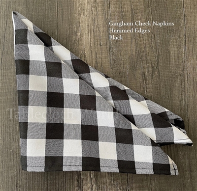 Napkins Gingham Check