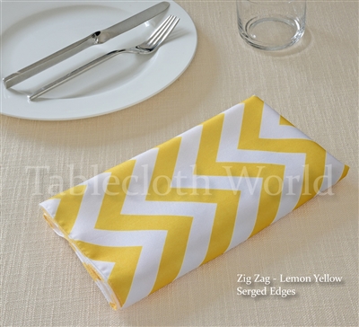 Napkins Zig Zag