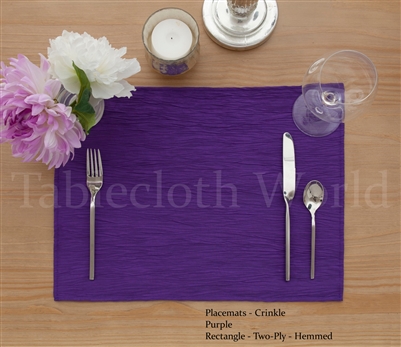 Placemats Crinkle