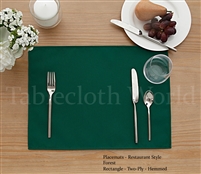 Placemats Restaurant Style