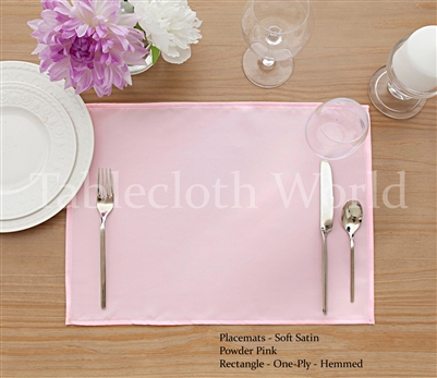Placemats Soft Satin