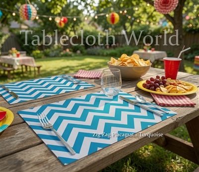 Placemats Zig Zag Chevron