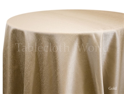 Antique Satin Gold Tablecloths