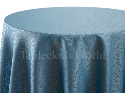 Argentate Damask Tablecloth