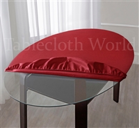 Restaurant Style Elastic Fitted Oval Tablecloths
