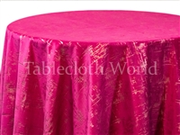 Tablecloths Elizabeth Velvet Fuchsia