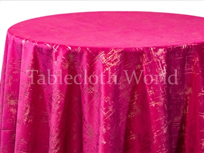 Tablecloths Elizabeth Velvet Fuchsia