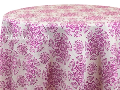 Florum Pink Tablecloths