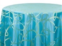 Tablecloths Hula Aqua